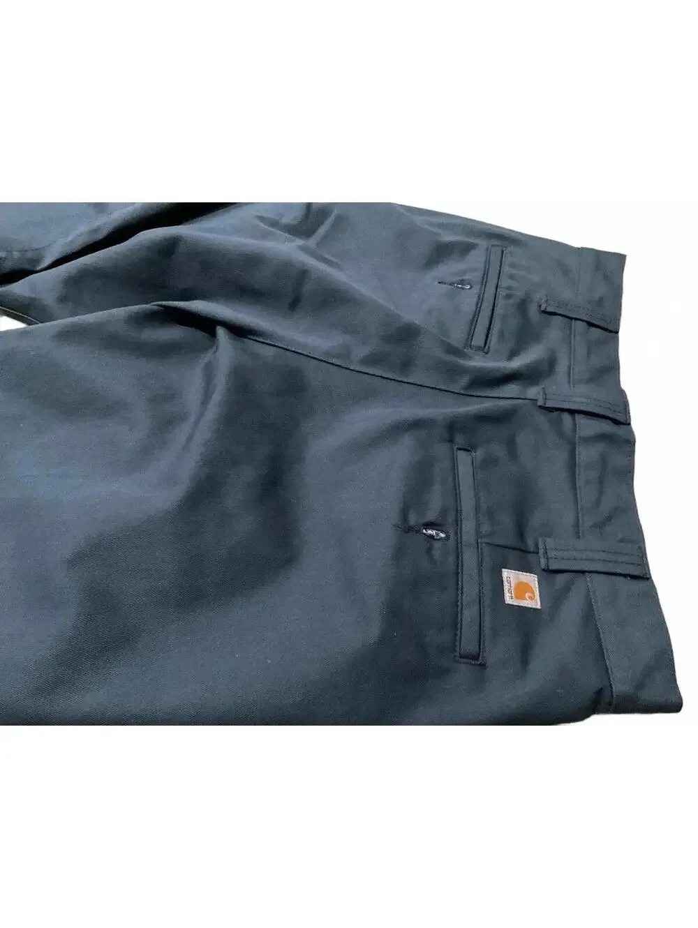 Carhartt Blended Twill Pants Navy Blue Size 32x30